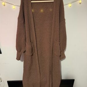 32 Degrees Chocolate Brown Cardigan